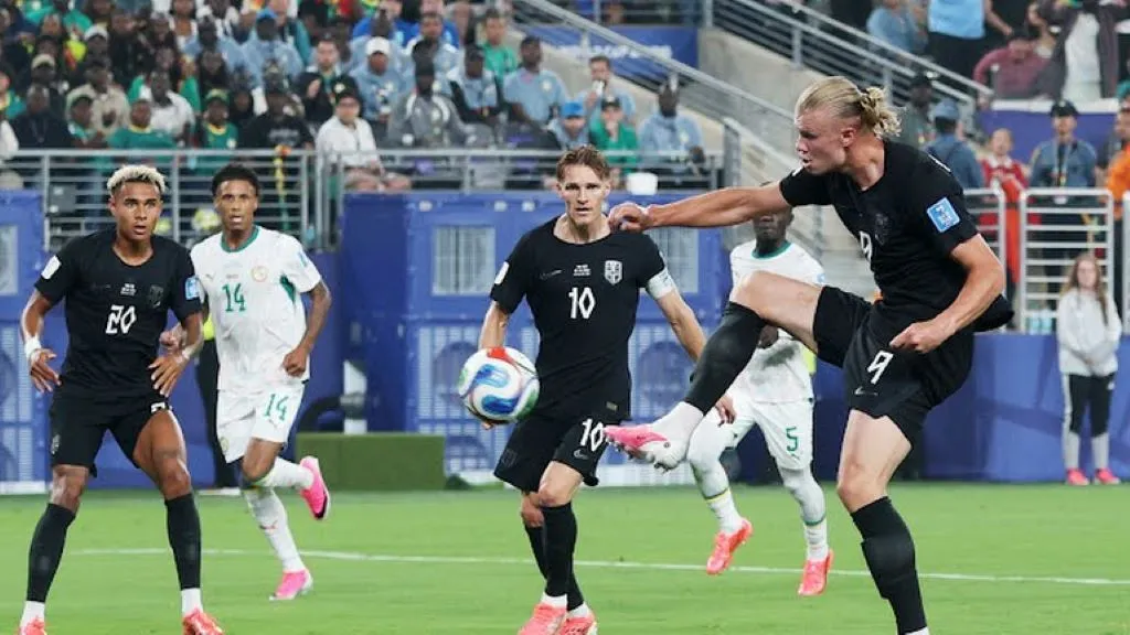 NORUEGA se empleó a fondo para doblegar a SENEGAL