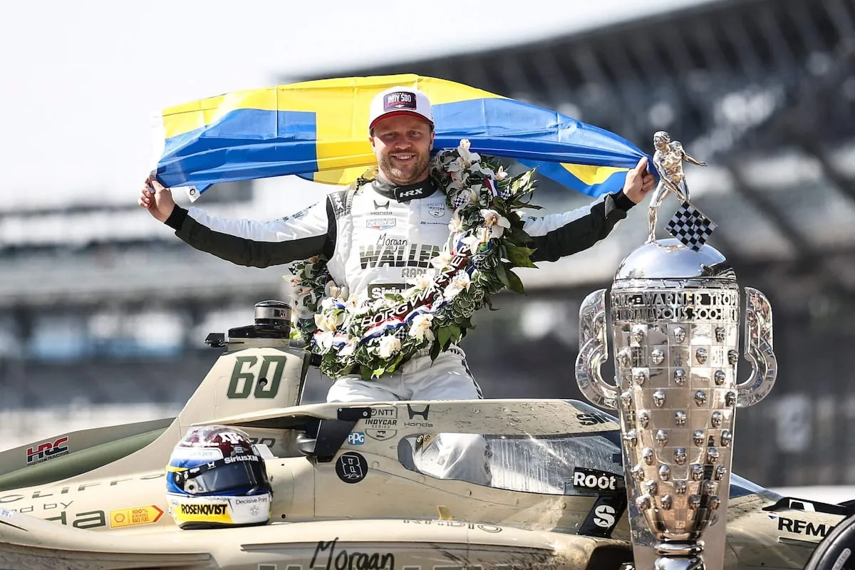 FELIX ROSENQVIST HACE HISTORIA EN LAS 500 MILLAS DE INDIANAPOLIS