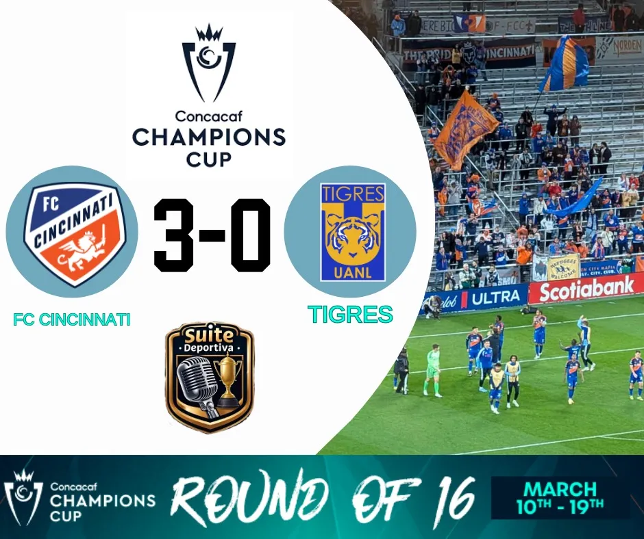 El FC Cincinnati cazó "tigres" en su casa y esperará hacer valer la Ventaja de visitante
