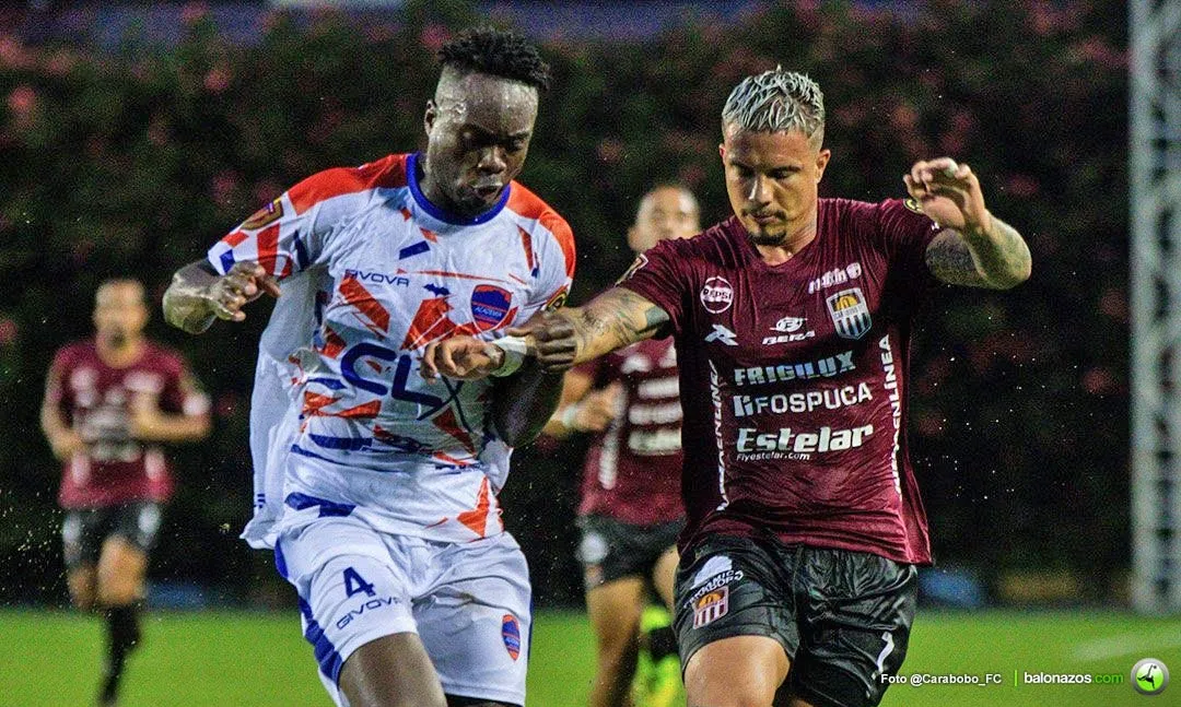 CARABOBO y PUERTO CABELLO en final del APERTURA en el FUTVE  - Fondo